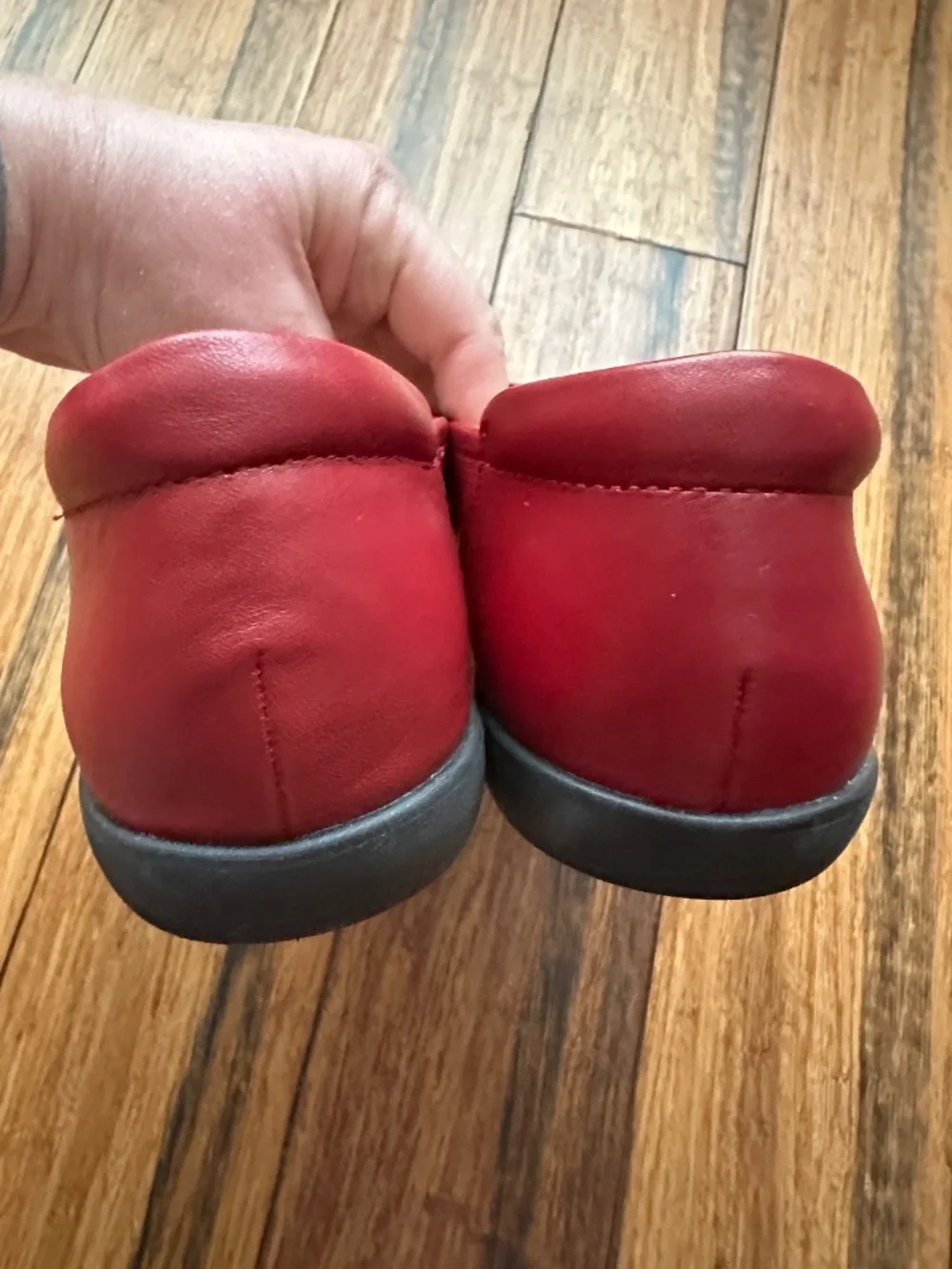 Naturalizer Red Ballet Flats